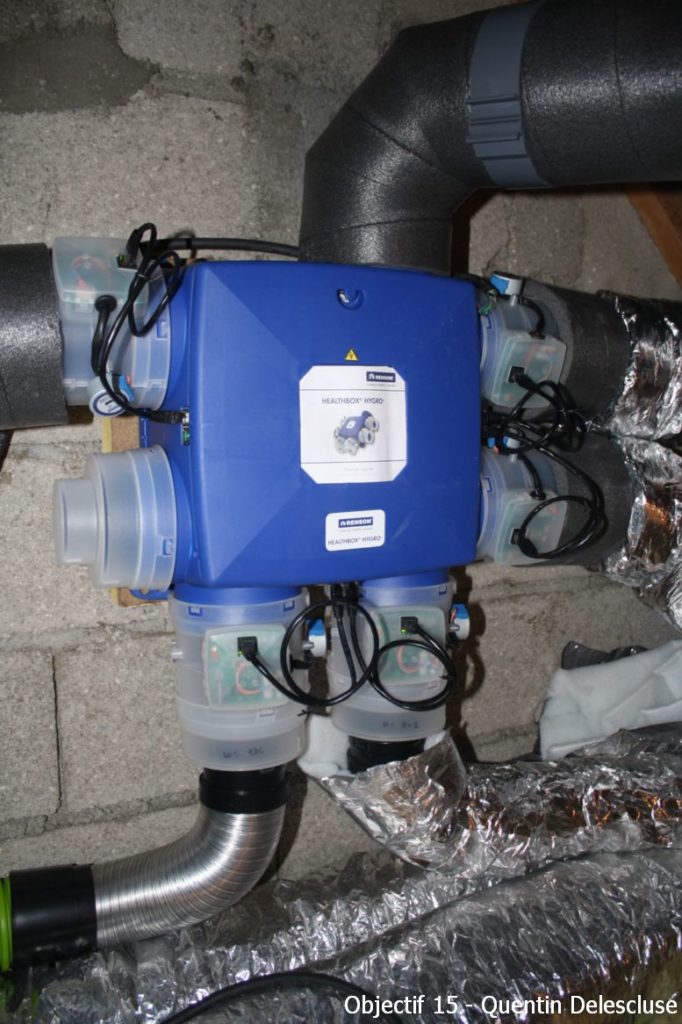 VMC simple flux hygro haut de gamme au Nord de Rouen